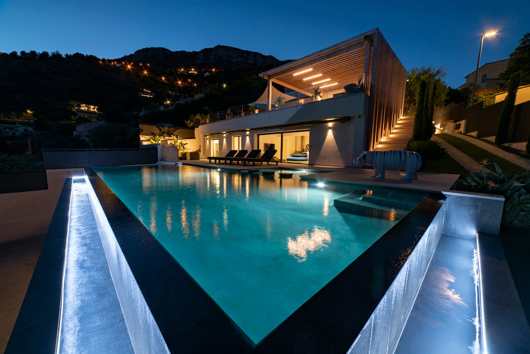 Piscine de nuit Piscine de nuit