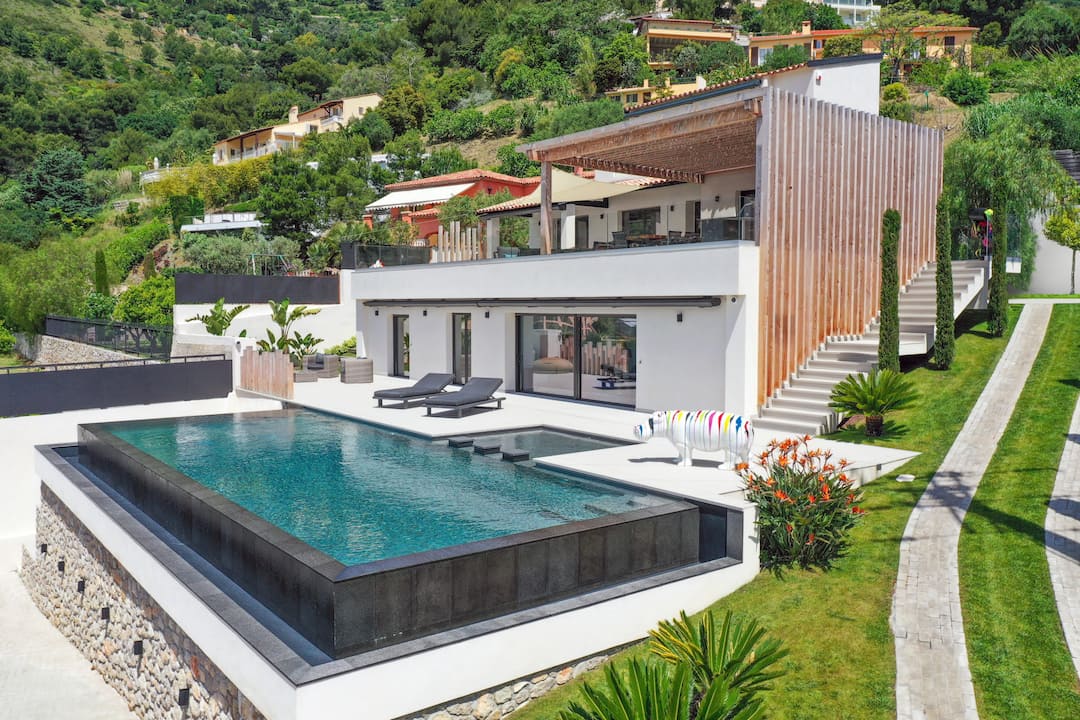 Piscine à débordement Piscine à débordement