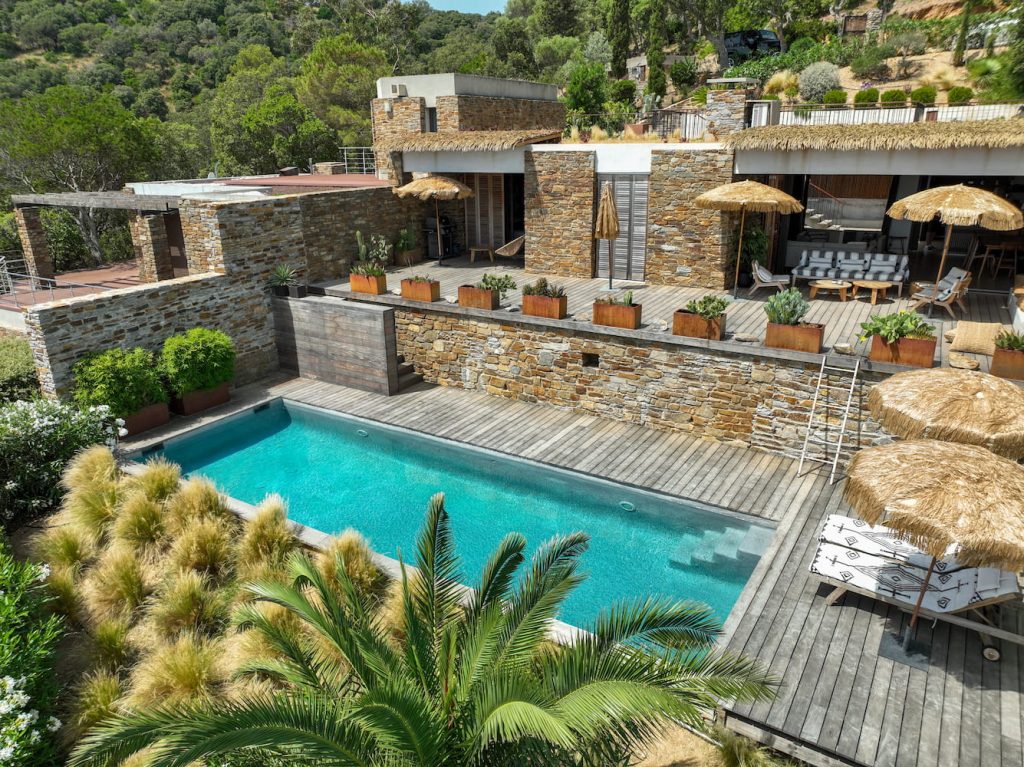 Piscine enterrée beton