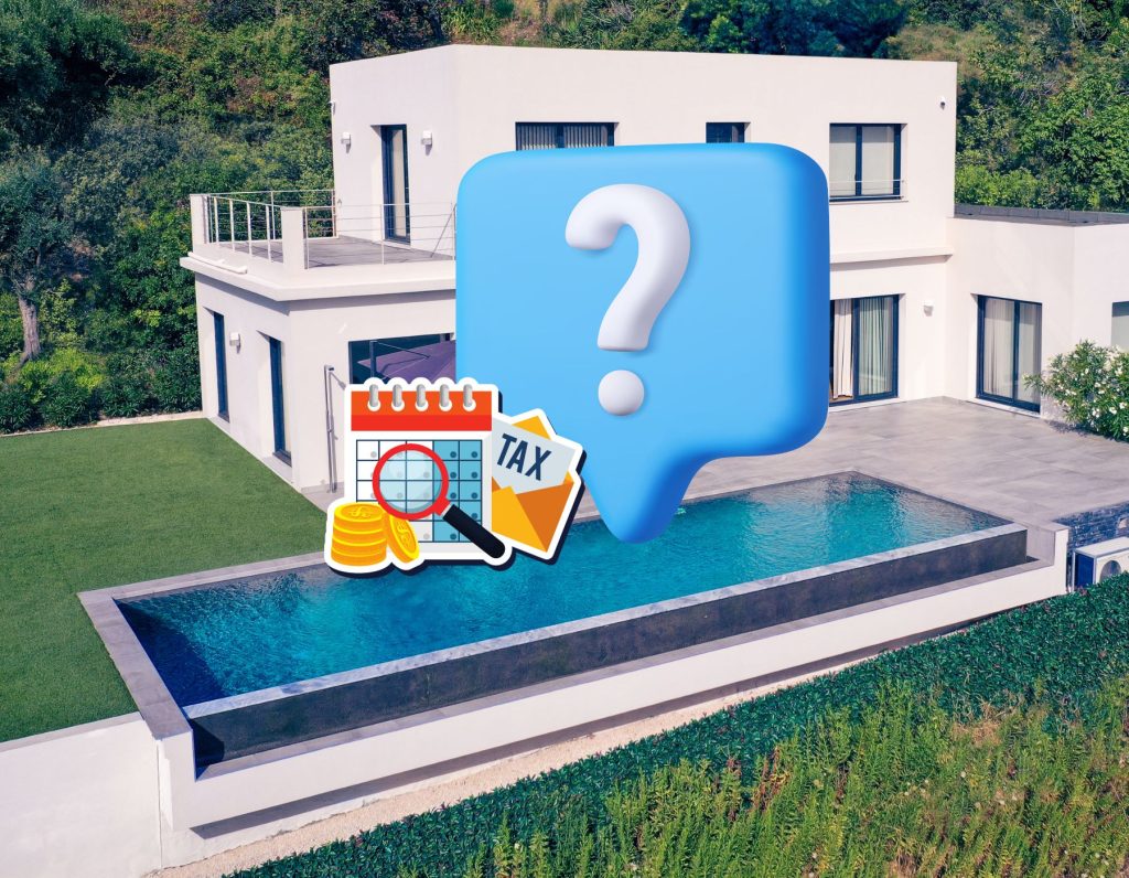 Construction piscine Impôts et Taxes