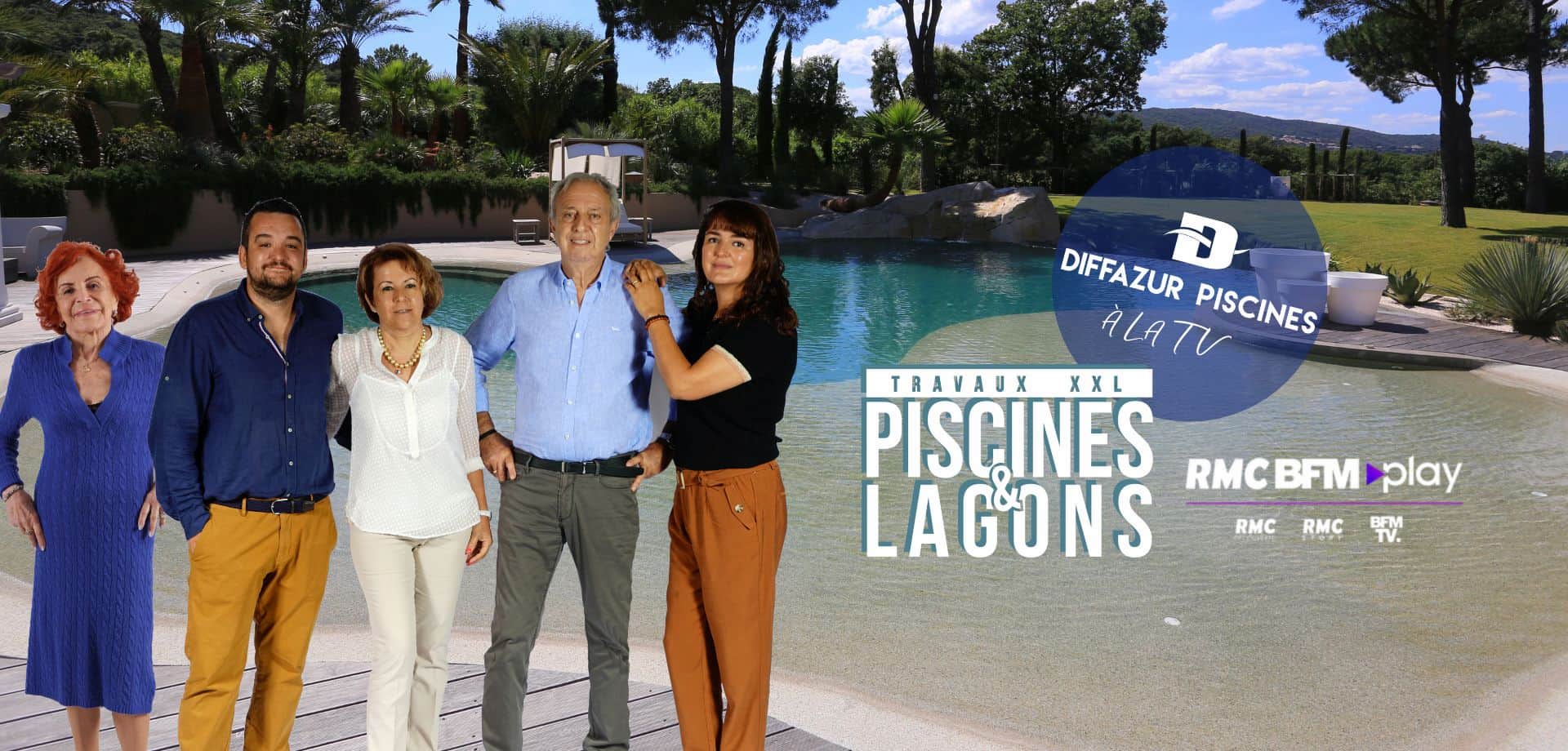 Emission TV consacrée à Diffazur Piscines