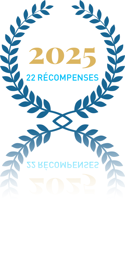 Logo Médailles Récompenses reflet 2025