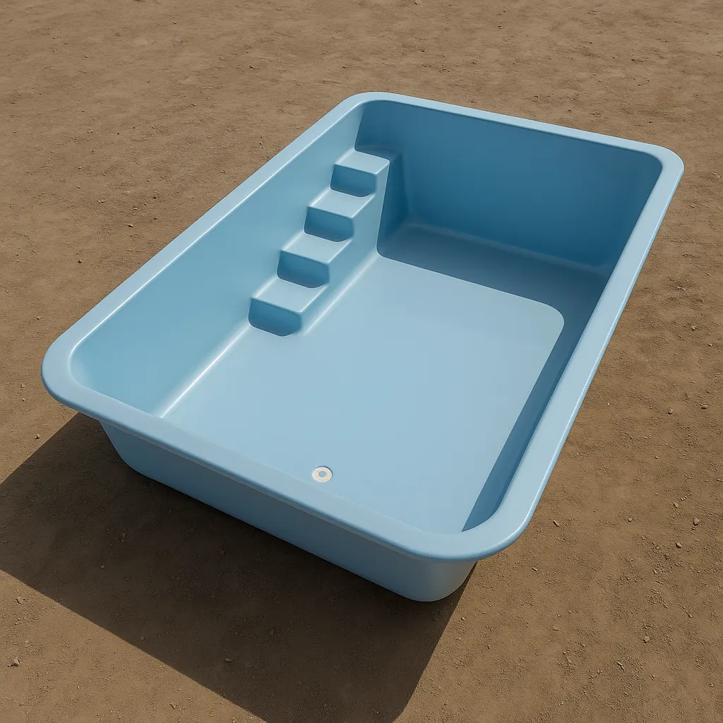 Mini piscine coque : la solution préfabriquée
