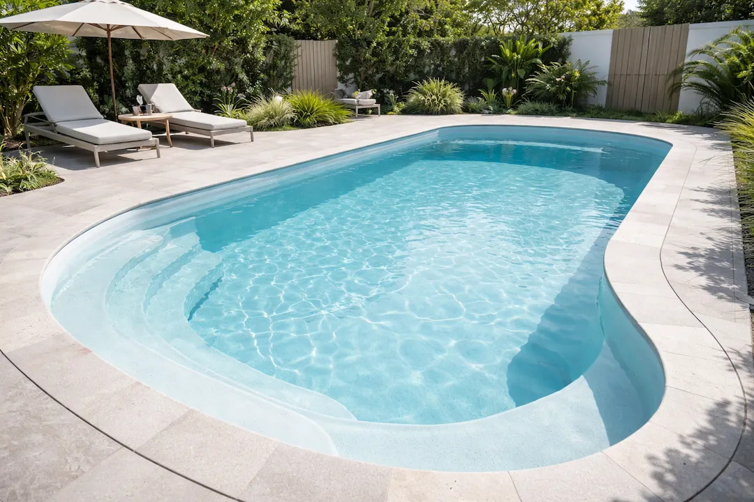 Les principaux atouts de la piscine résine