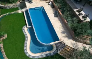 piscine à débordement